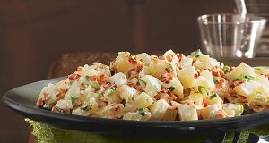 Ensalada de Yuca con plátano maduro