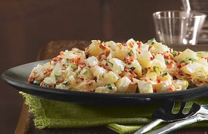 Ensalada de Yuca con plátano maduro