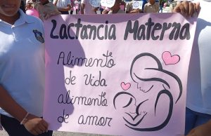 Región de Salud de Colón realiza caminata para promover la importancia de la lactancia materna se desarrolló en Colón