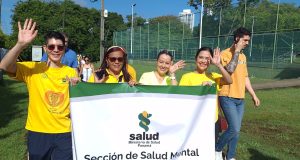 Caminata en el Parque Omar conmemorando el Día Mundial de la Salud Mental