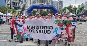 MINSA respalda “Caminatón” de la Cinta Rosada y Celeste en beneficio del Instituto Oncológico Nacional.
