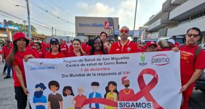 Gran Caminata en San Miguelito por el Día Mundial de la Respuesta al VIH