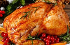 Pavo Navideño con Marinado de Naranja y Especias