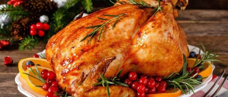 Pavo Navideño con Marinado de Naranja y Especias