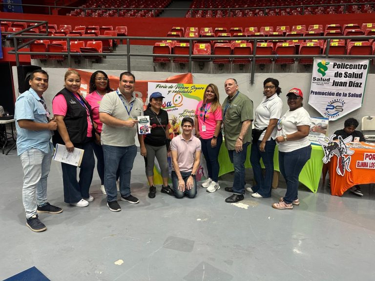 Promoción de la Salud participa en el Festival Deportivo Verano 2025 organizado por el Instituto Panameño de Deportes.