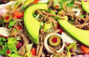 Salpicón de res con vegetales