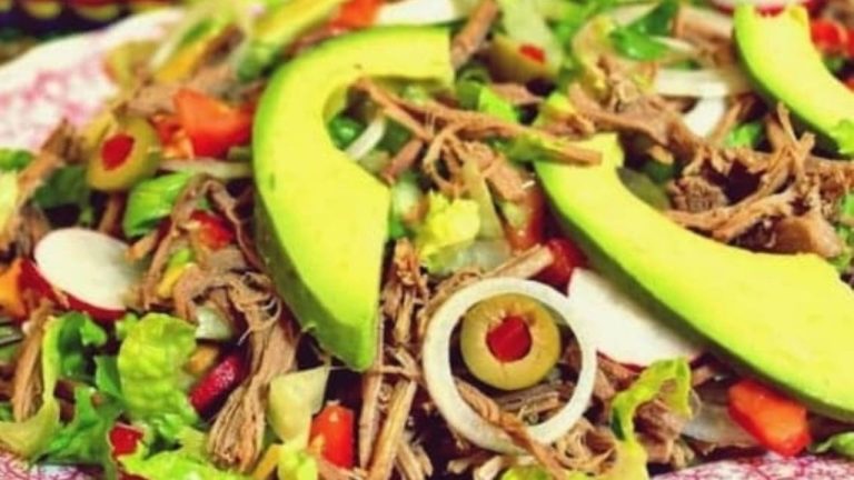 Salpicón de res con vegetales